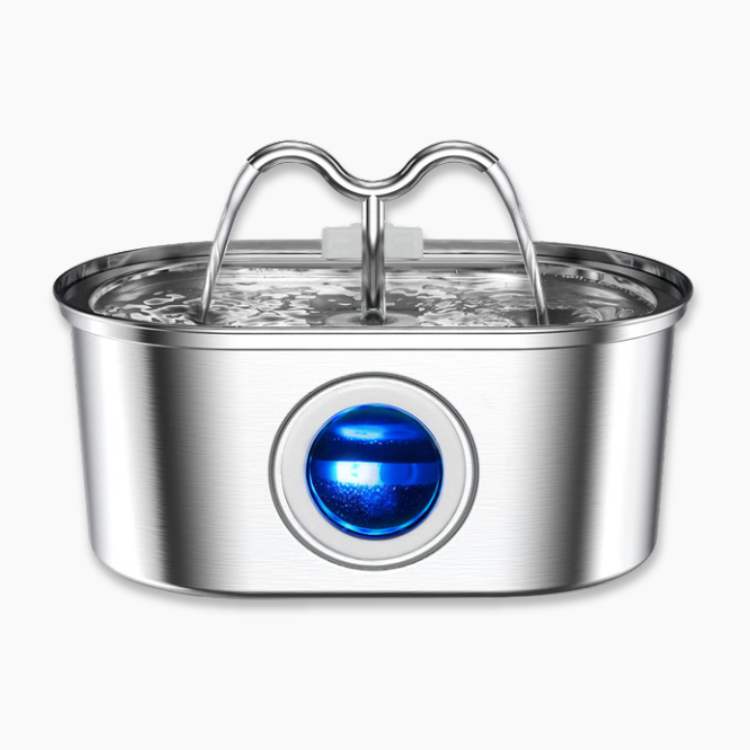 Skanto | Pet Water Fountain | Silent Operation, Durable Stainless Steel & Ideal for Cats and Dogs