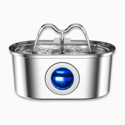 Skanto | Pet Water Fountain | Silent Operation, Durable Stainless Steel & Ideal for Cats and Dogs