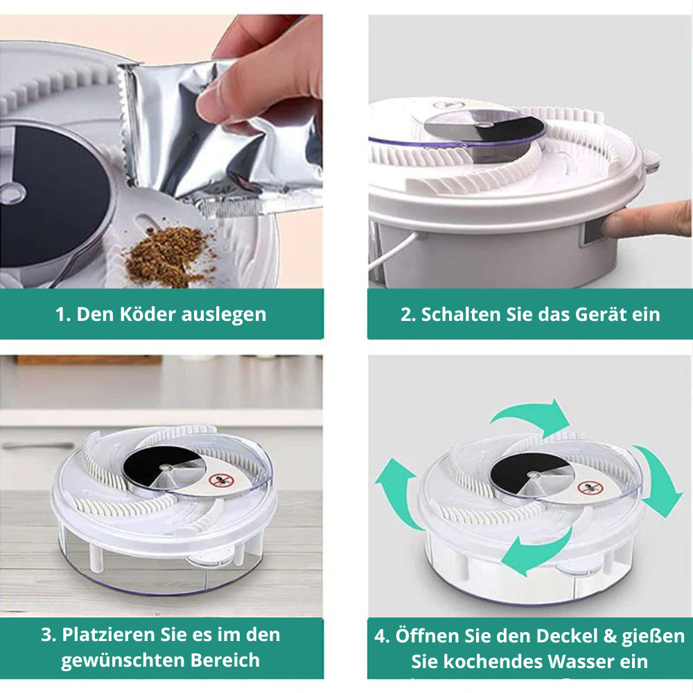 BowLift | FliegenFrei - The World's Best Fly Trap (Silent Fly Trap)