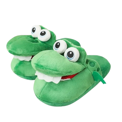 Fun and Cozy Crocodile Slippers