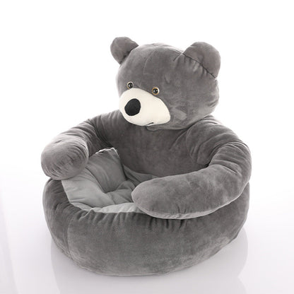 BowLift | Pet Bed Plush Bear Cuddle-Style Nest