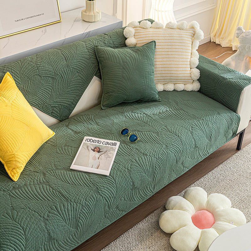 Leaf Sofa Mat Furniture Anti-Scratch & Anti-Slip Protection Cover | Karnz