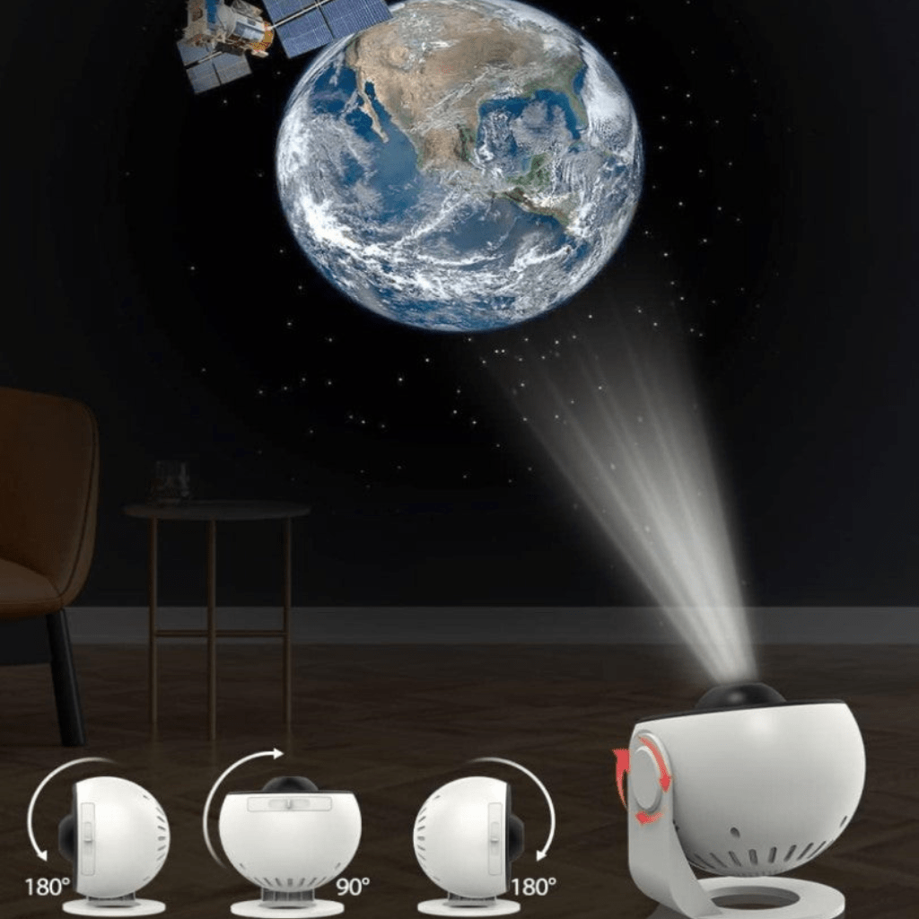 Skanto | CELESTICAST – HD Star Projector with 13 Galaxy Discs and Timer Function