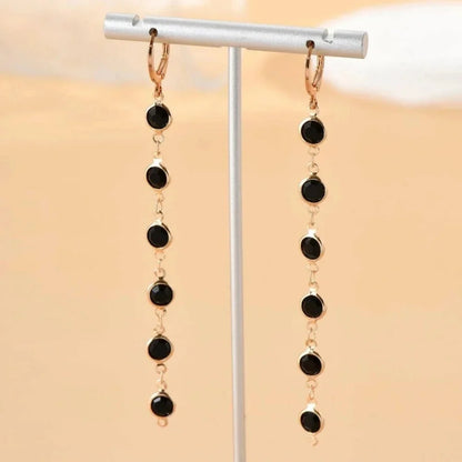 BowLift | Gem Drop Hoop Earrings