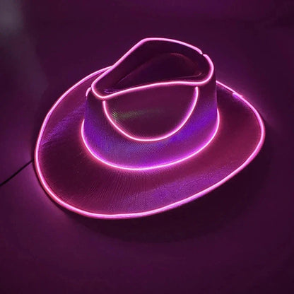 BowLift | GlowHat LED Light-Up Party Hat | Glow in the Dark with Multiple Flashing Modes