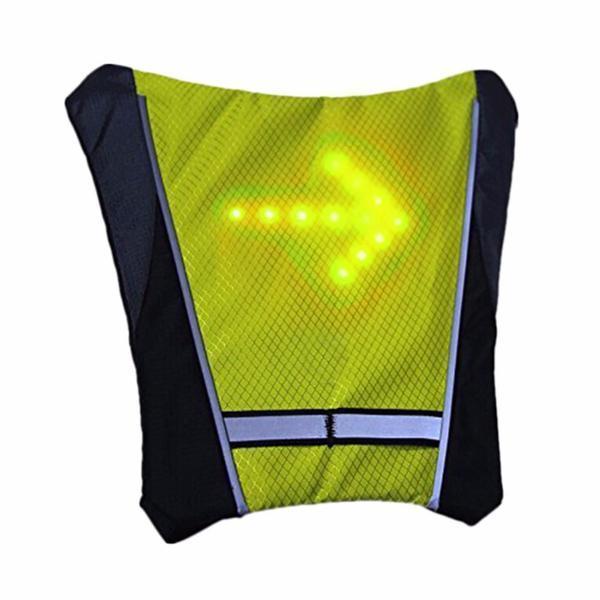 BowLift | Turn Signal Cycling Reflective Safety LED Vest Cyclist Outdoor Waterproof