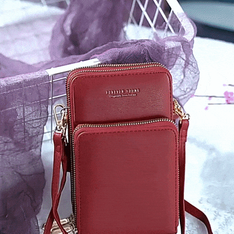 BowLift | Leather Crossbody Phone Bag | Over-the-Shoulder Phone Bag
