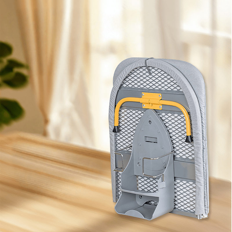 Skanto | Givera Folding Ironing Board – Compact Space-Saving Design with Non-Slip Legs and Steam-Absorbent Cover
