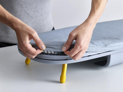 Skanto | Givera Folding Ironing Board – Compact Space-Saving Design with Non-Slip Legs and Steam-Absorbent Cover