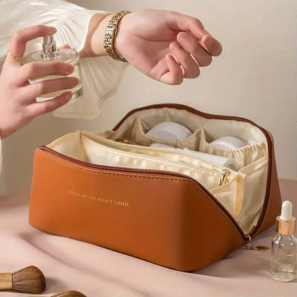 GlamourBox - Elegant cosmetic bag with large capacity