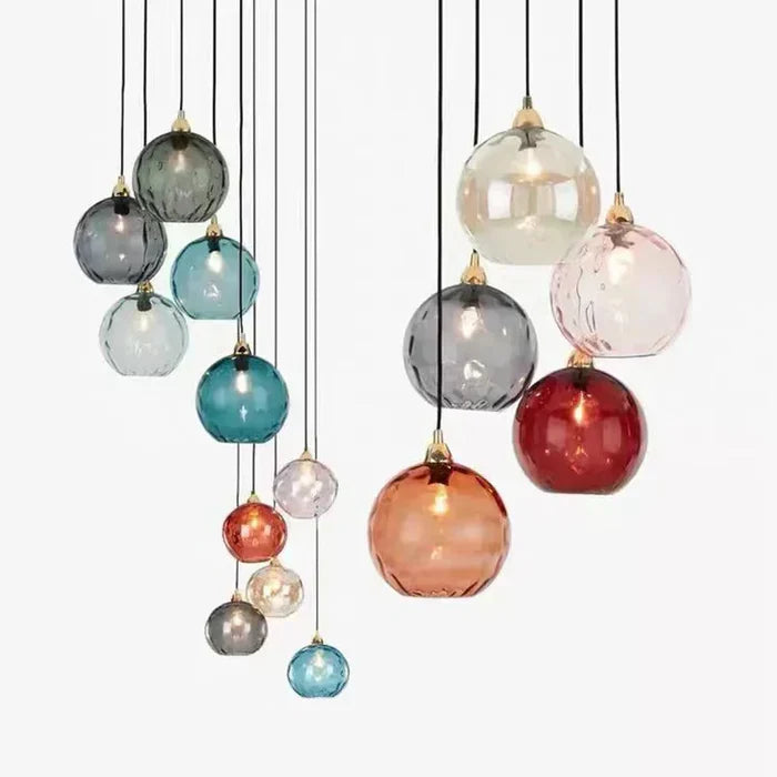 Skanto | Glass Ball Pendant Lamp - LumiSphere