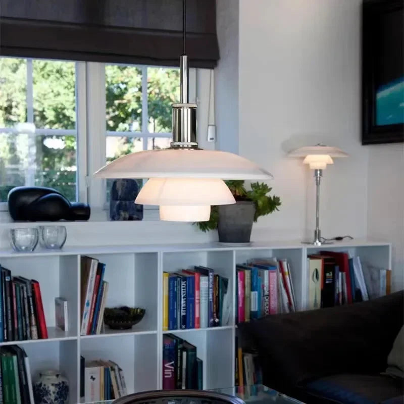 Skanto | AuroraGlow Decorative Glass Lamp