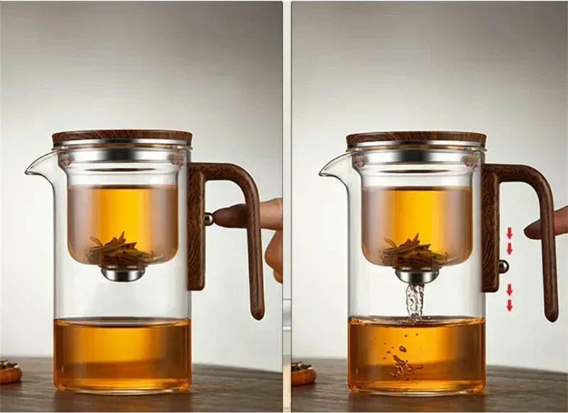 Skanto | Glass Teapot with Advanced Filtration – TeaSphere