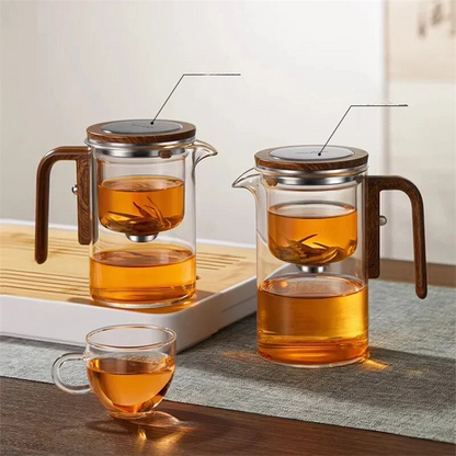 Skanto | Glass Teapot with Advanced Filtration – TeaSphere