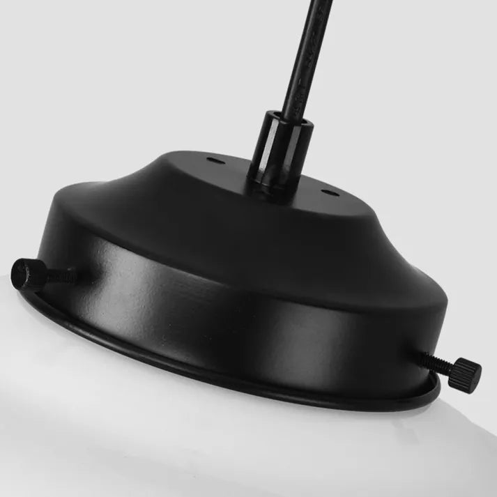 LumiNéo – Modern Geometric Pendant in Frosted Glass