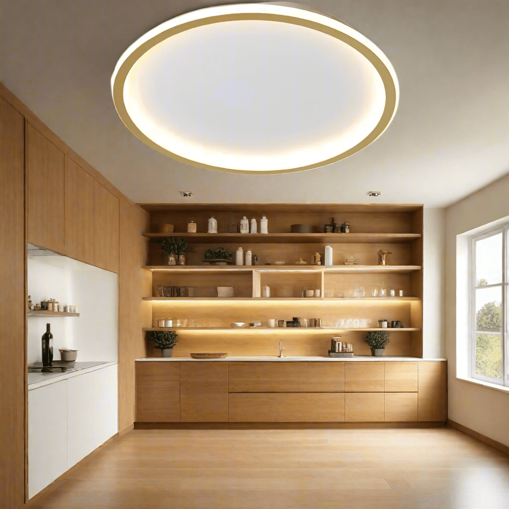 Skanto | GLOWLITH – Scandinavian LED Ceiling Lamp for Modern, Glare-Free Lighting