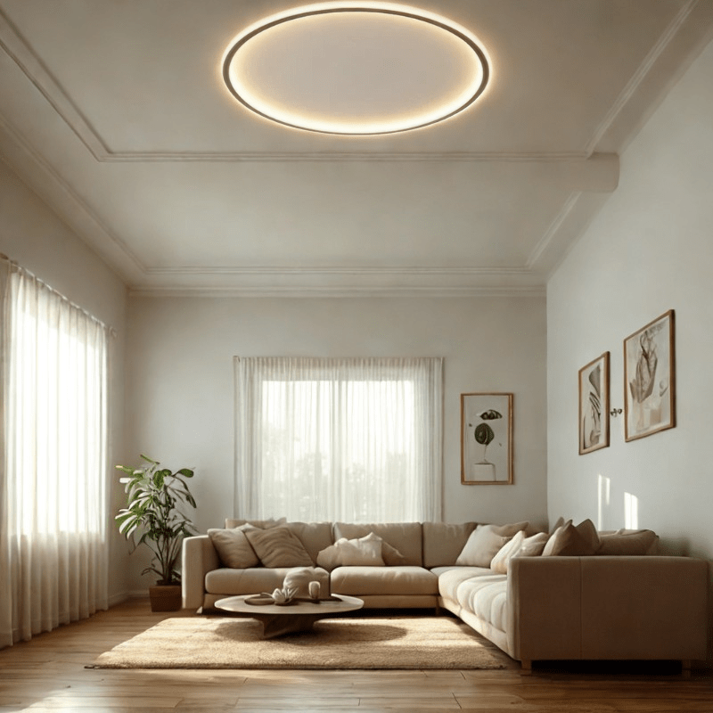 Skanto | GLOWLITH – Scandinavian LED Ceiling Lamp for Modern, Glare-Free Lighting
