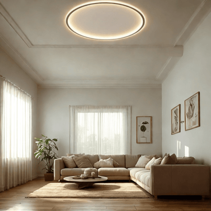 Skanto | GLOWLITH – Scandinavian LED Ceiling Lamp for Modern, Glare-Free Lighting