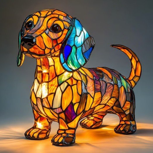 Skanto | GlowPaws – Artistic Dog Breed LED Night Light for Home Decor