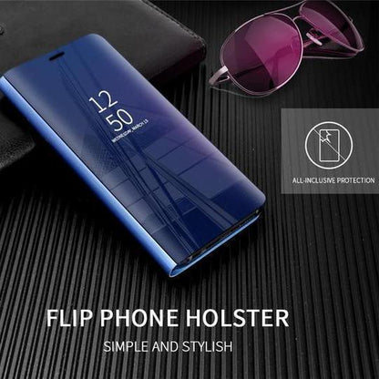 BowLift | 3 in 1 Mirror Flip Case for Samsung Phones