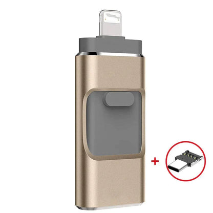 Skanto | DataFlex 4-in-1 Flash Drive – USB Storage for Phone, Tablet, and PC