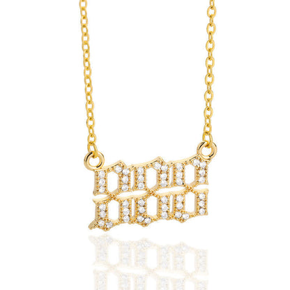 Skanto | Zirconia English High Necklace – Seraphina