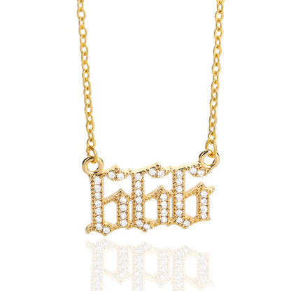 Skanto | Zirconia English High Necklace – Seraphina
