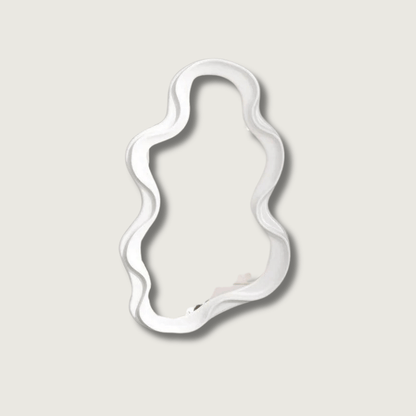Cloud-shaped decorative wall mirror for home