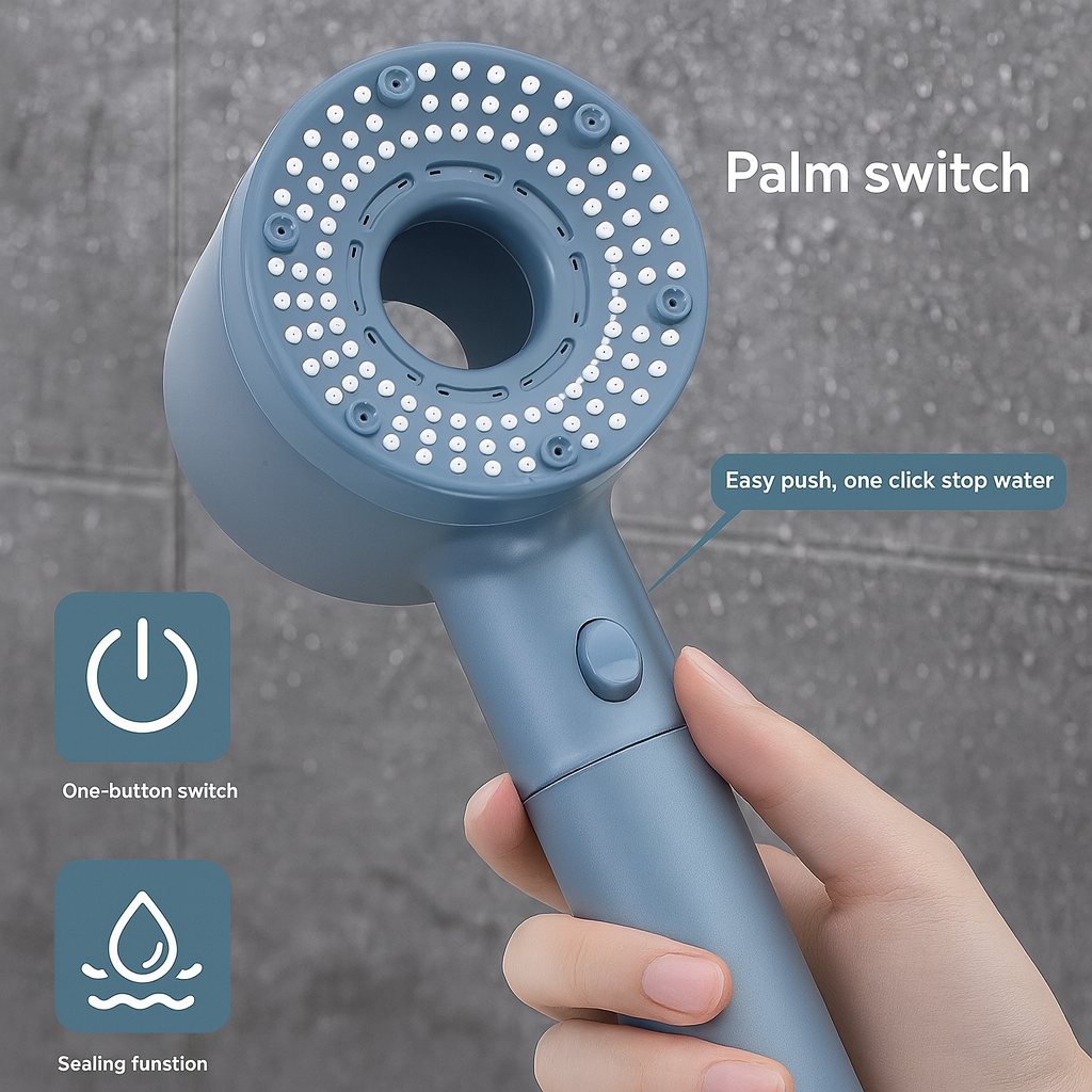 Skanto | High-Pressure Massage Power Spray Shower Head
