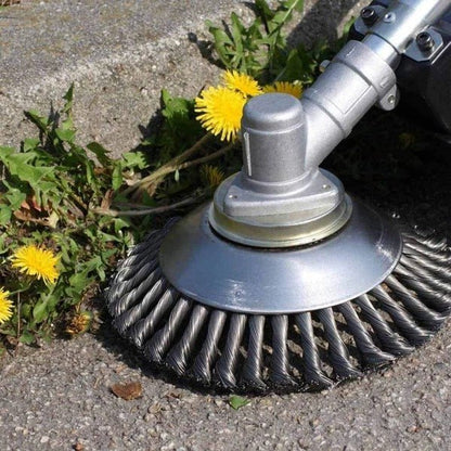 Weed Brush for Trimmer – Robust Brush for Garden Care