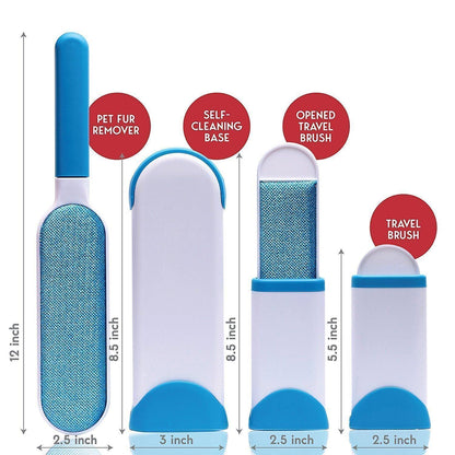 Skanto | 3-in-1 Static Lint & Pet Hair Remover Brush