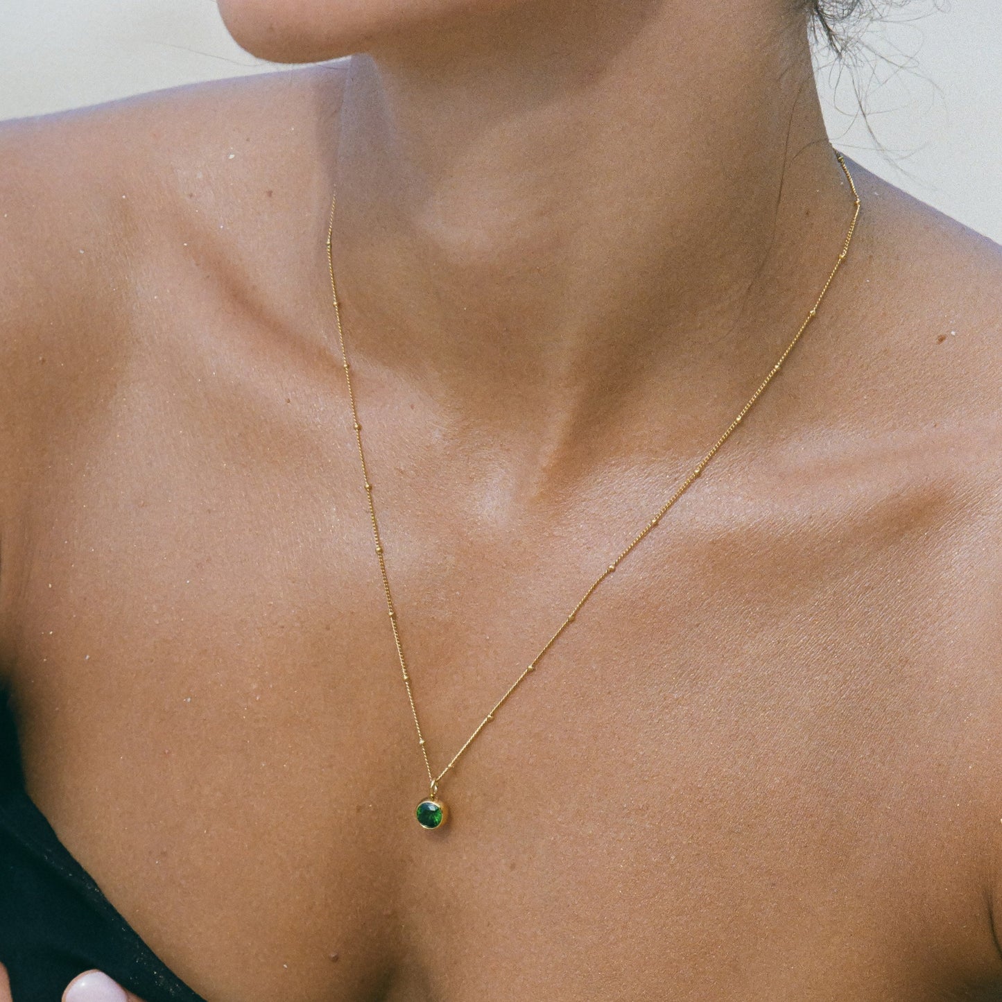 Aurora Birthstone Necklace - An Enchanting Connection