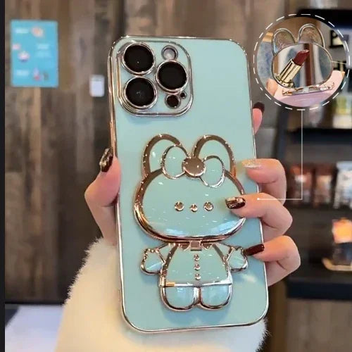 Skanto | 3D Rabbit Korean Style Mirror iPhone Case