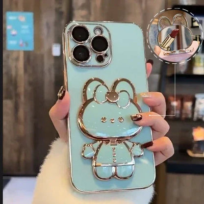 Skanto | 3D Rabbit Korean Style Mirror iPhone Case