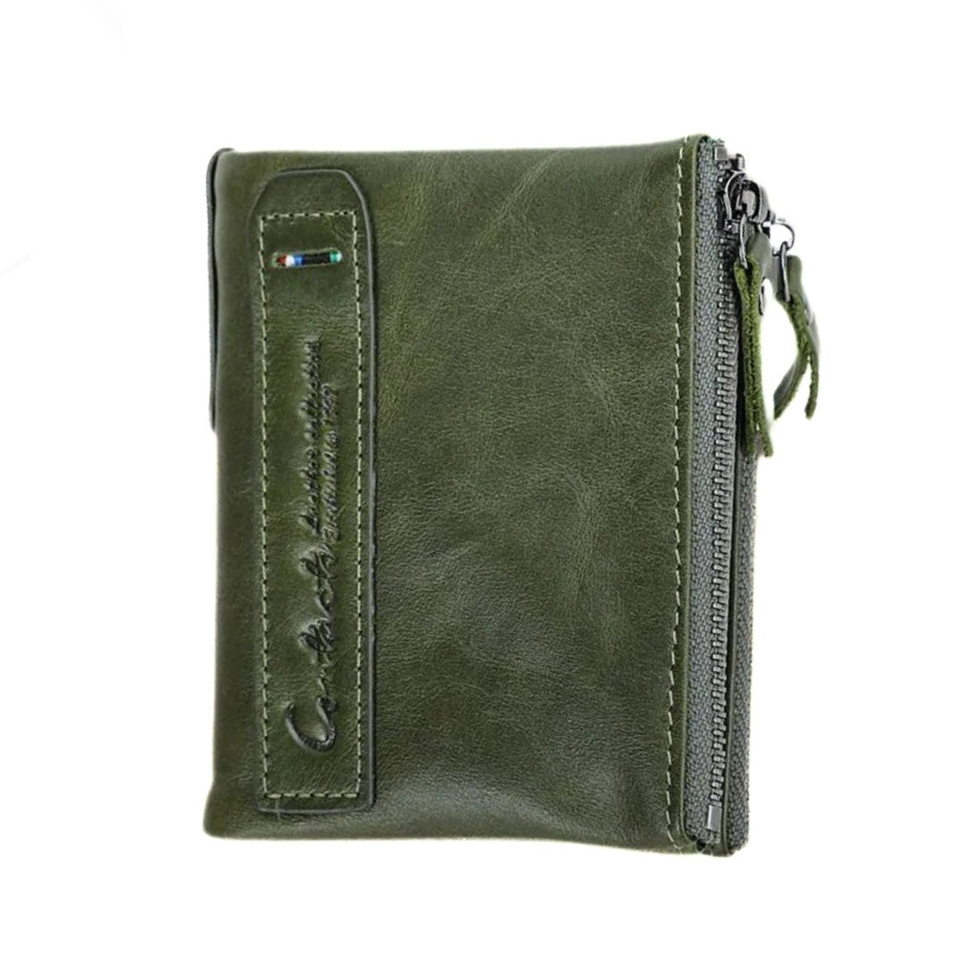 Stylish Double Zipper Wallet Bowlift