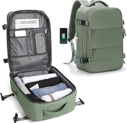 Kalsten | Durable Backpack for Trips with USB Charging Port