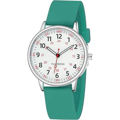 BowLift | Stylish Women’s Clip-On Watch – Waterproof Silicone Fob Watch in Elegant Colours