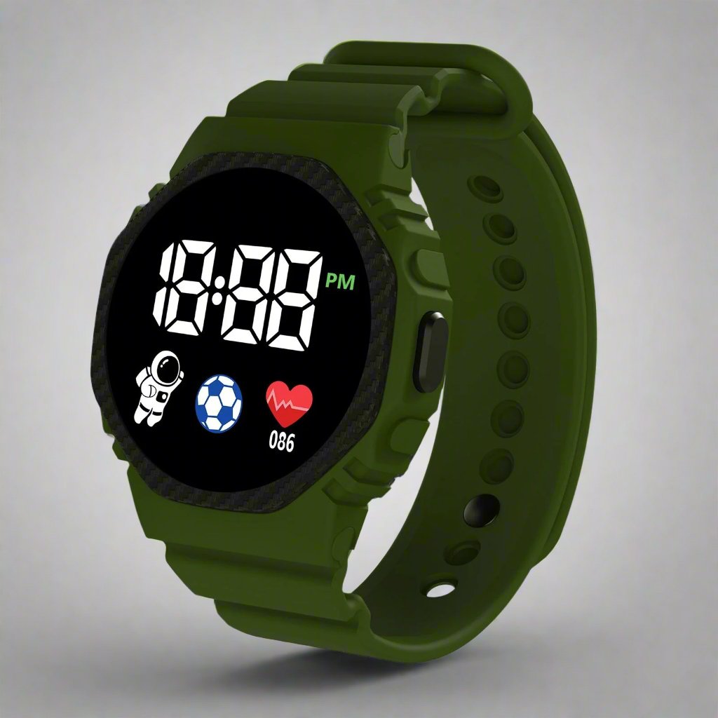 BowLift | Children's Watch Adventure LED – Waterproof Educational Watch for Children