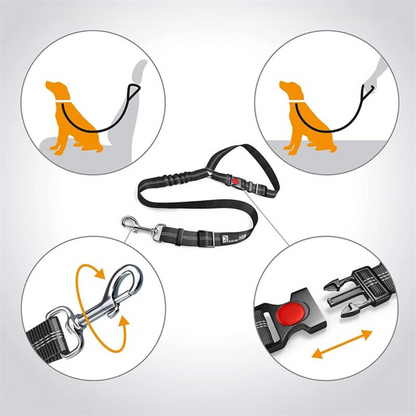 Dog Car Seat Belt Bowlift