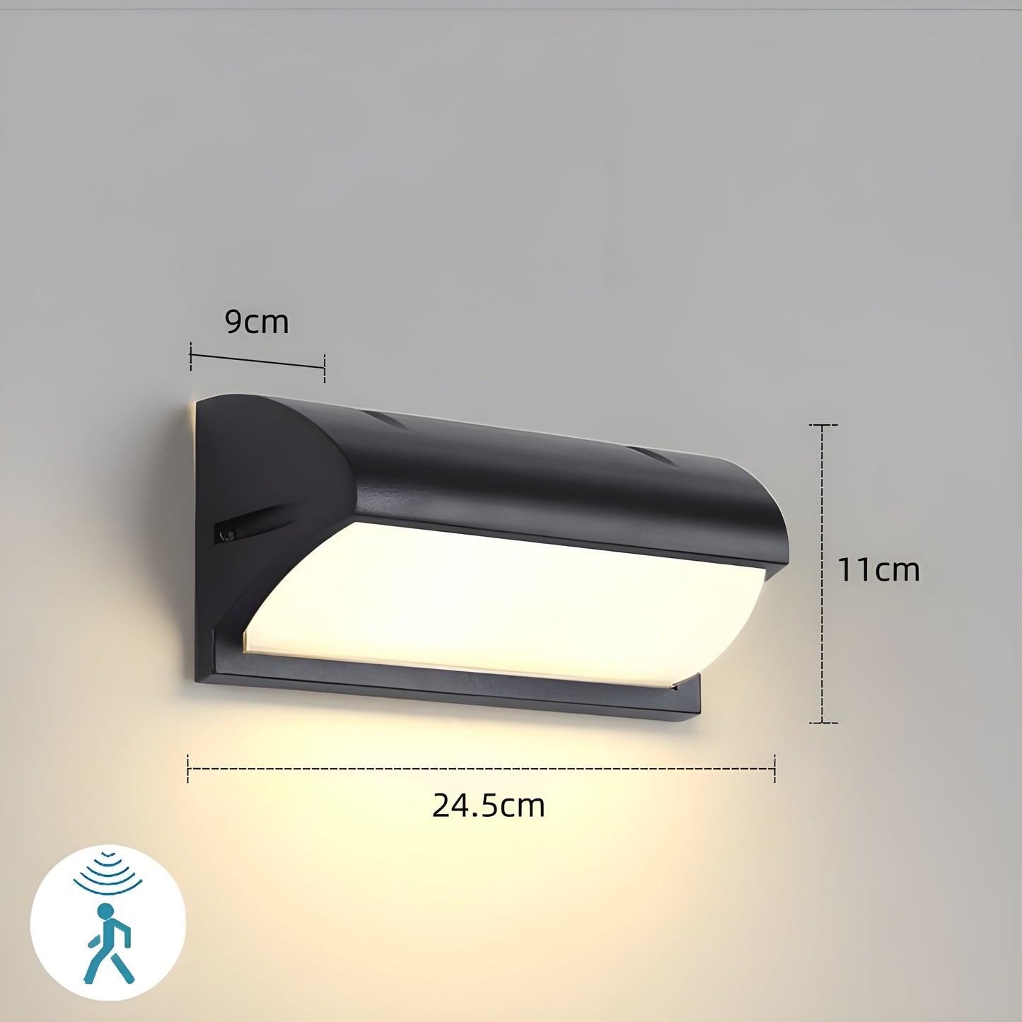 Brehn | LED Outdoor Motion Sensor Waterproof Wall Lamp