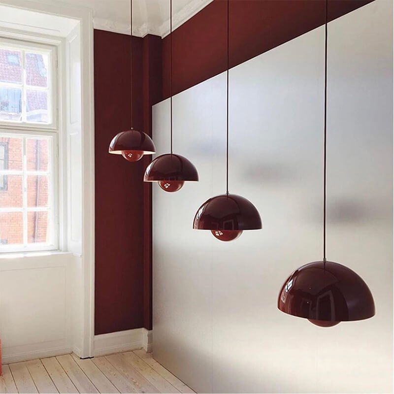 Skanto | Semi-Circular Macaron Scandinavian Lamp for a Stylish and Cozy Interior