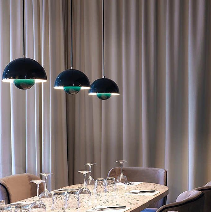 Skanto | Semi-Circular Macaron Scandinavian Lamp for a Stylish and Cozy Interior