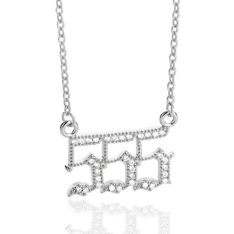 Skanto | Zirconia English High Necklace – Seraphina