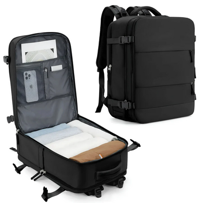 Skanto | Carry-on Suitcase with Spacious Capacity - TravelMate