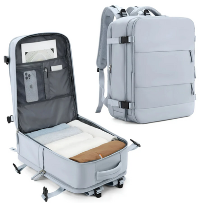 Skanto | Carry-on Suitcase with Spacious Capacity - TravelMate
