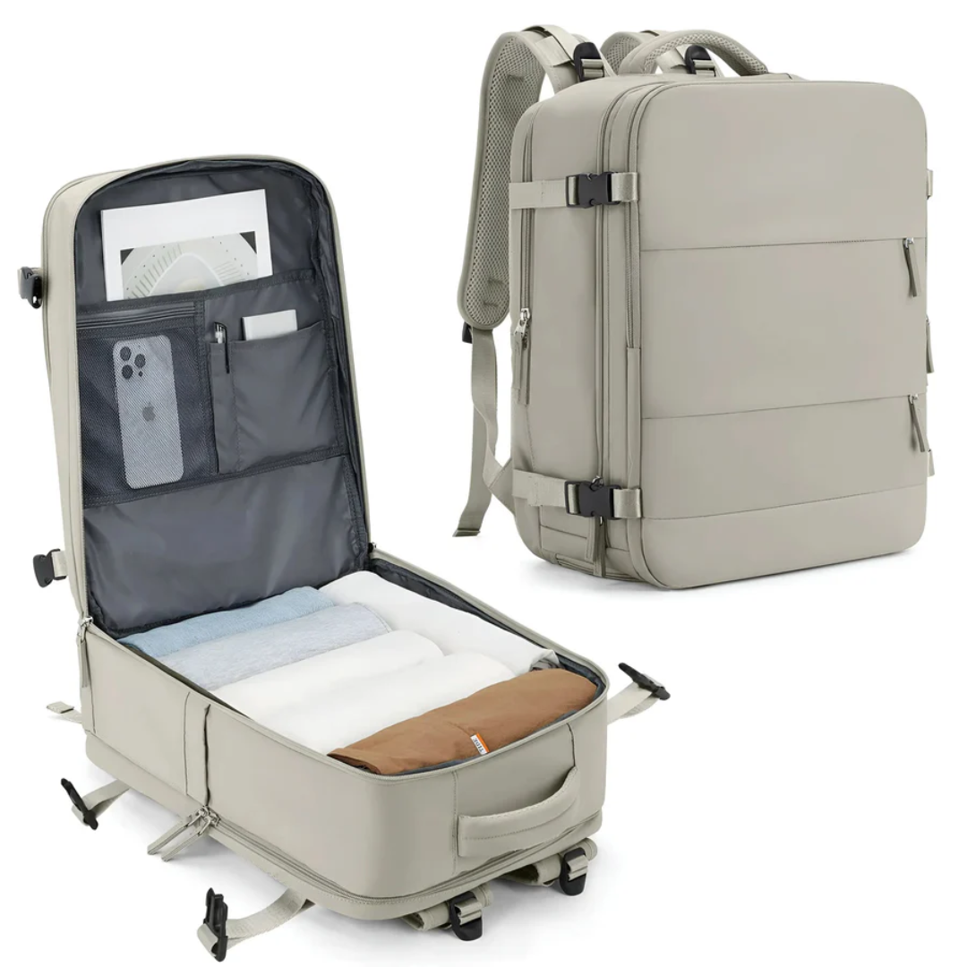 Skanto | Carry-on Suitcase with Spacious Capacity - TravelMate