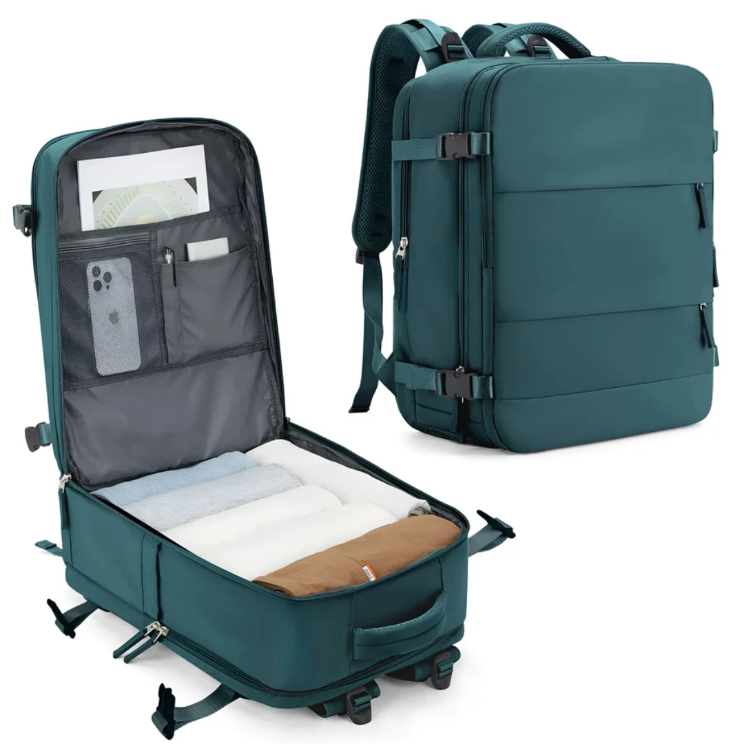 Skanto | Carry-on Suitcase with Spacious Capacity - TravelMate
