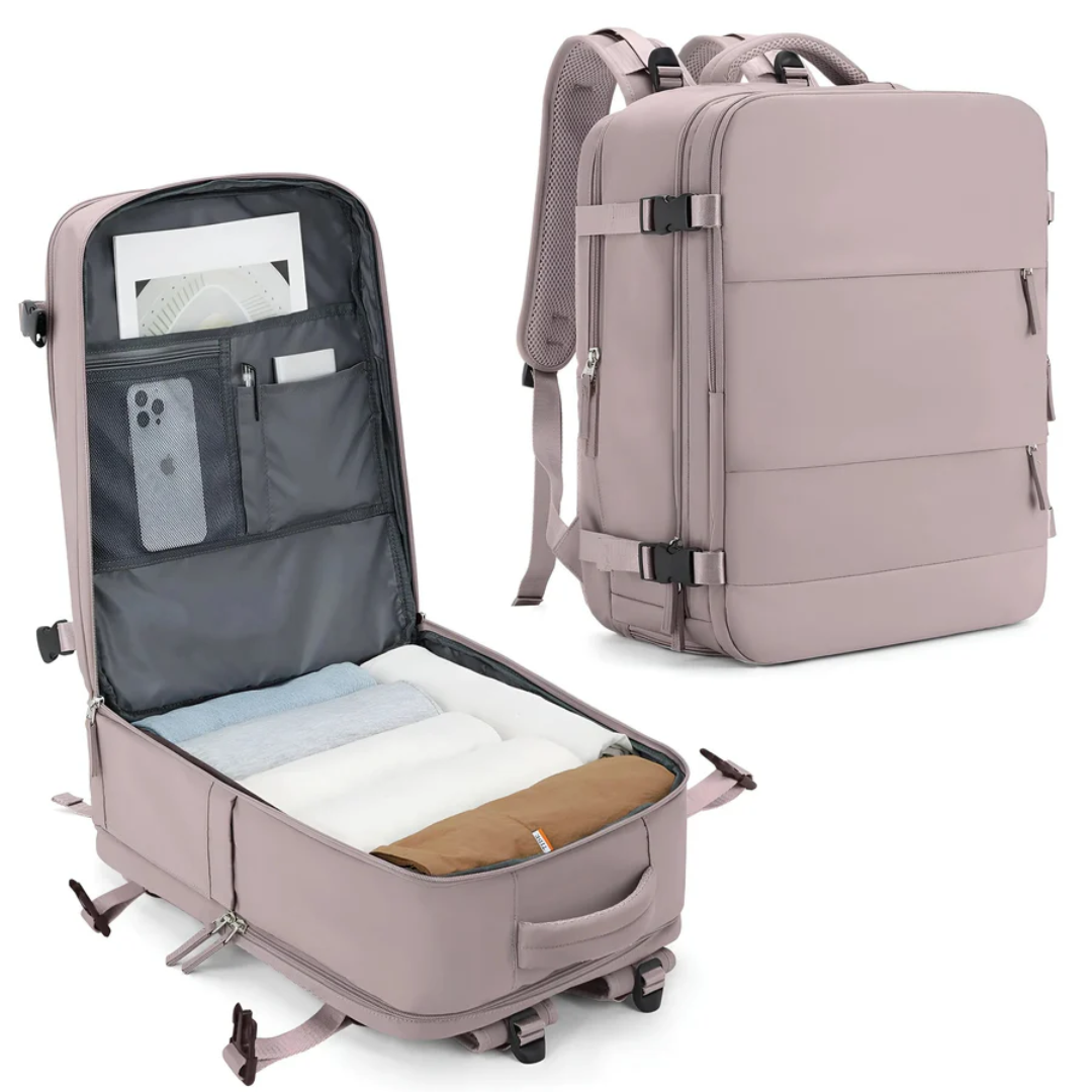 Skanto | Carry-on Suitcase with Spacious Capacity - TravelMate