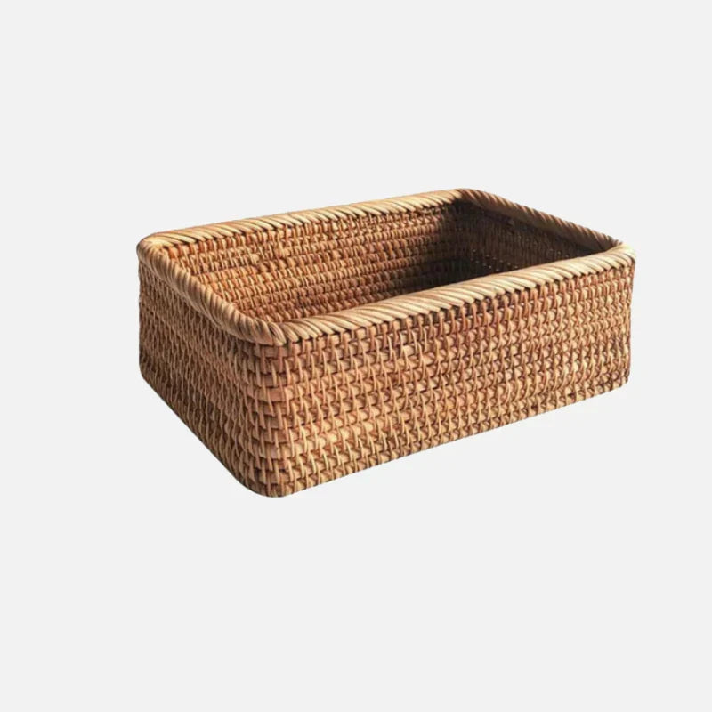 Skanto | Handwoven Rattan Willow Basket for Storage