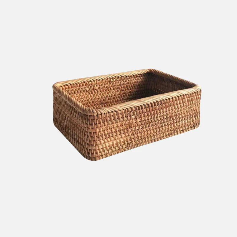 Skanto | Handwoven Rattan Willow Basket for Storage